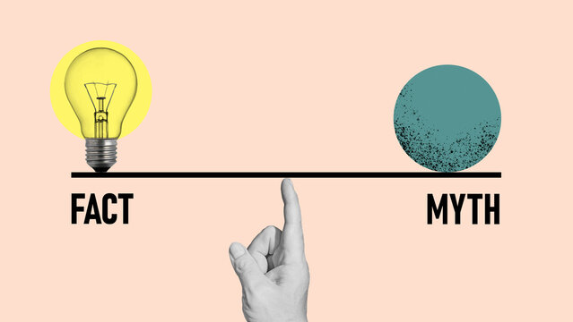 Calorie fabels en feiten illustratie